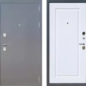 Бронекс YoDoors-2 Букле Графит - Velluto Bianco