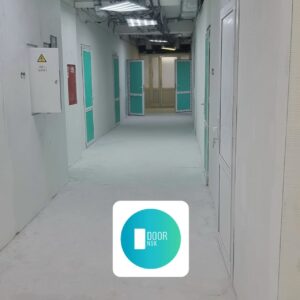 Дверь пластиковая ПВХ профиль белый